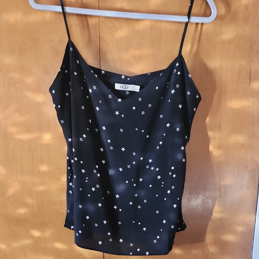 UGG Women's Black and White Star Cami